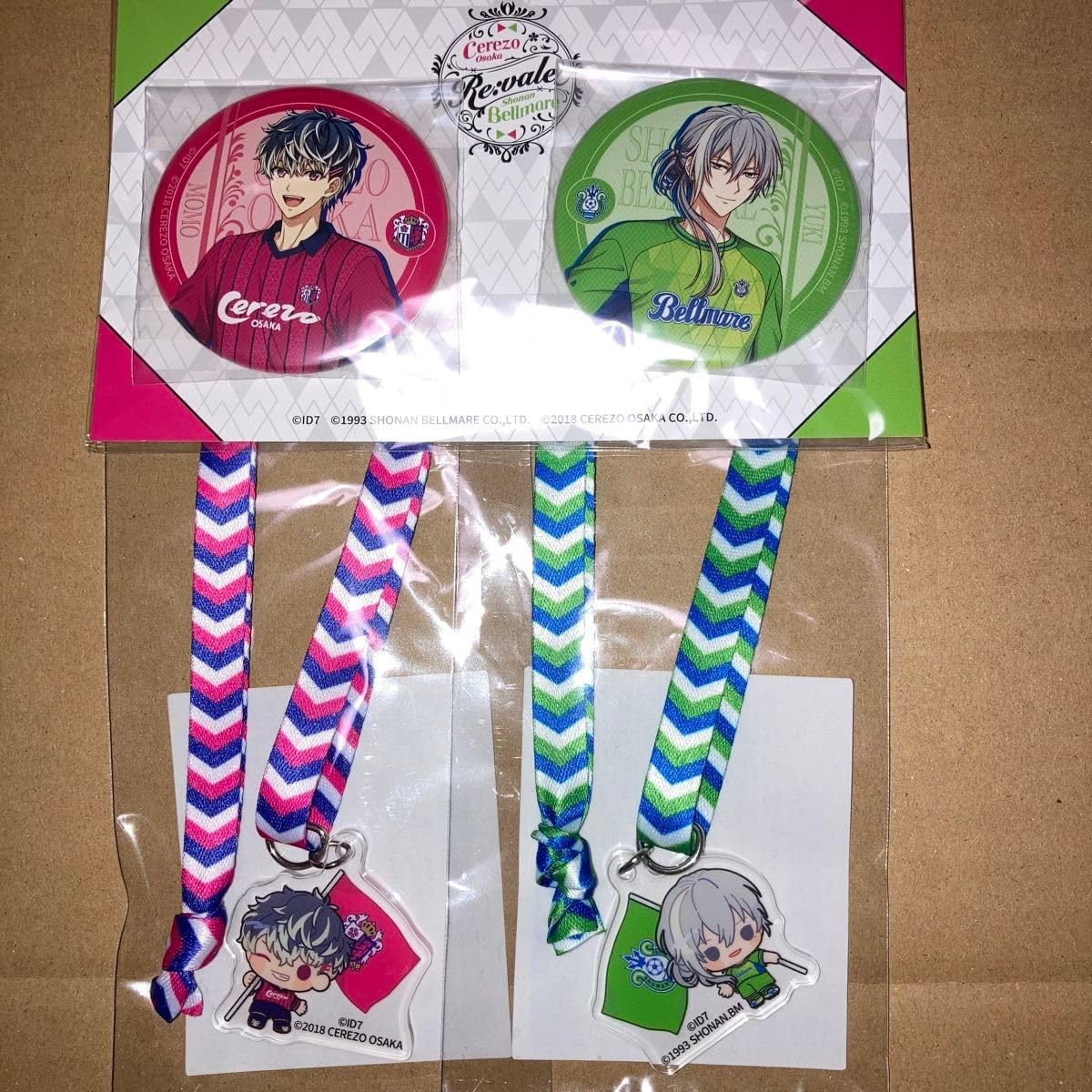 アイドリッシュセブン アイナナ 百 千 リバーレ サッカーコラボ 湘南